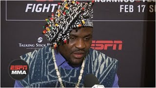 Francis Ngannou I discovered Cain Velasquez on YouTube  UFC Fight Night Phoenix [upl. by Goldner]