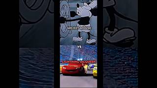 Mickey Mouse V’s lightning McQueen😂 plslikesubscribe [upl. by Hamner]