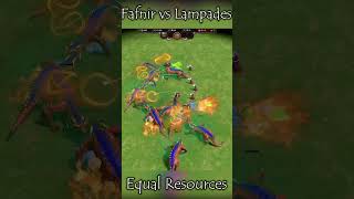 NEW Fafnir vs Lampades Equal Resources  Age of Mythology Retold [upl. by Gilbertina]