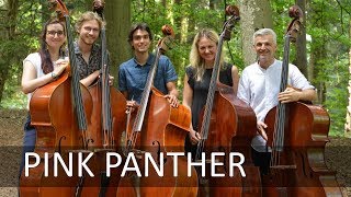 PINK PANTHER Theme  double bass quintet  Božo Paradžik amp students [upl. by Kathryn534]