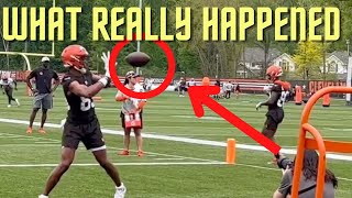 Cedric Tillman CRUSHING Drills At Browns OTAs Minicamp  2023 Dynasty Fantasy Football [upl. by Lewej57]