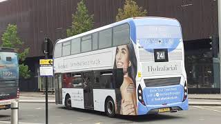 SLN E400MMC 11052 YY18TGZ On Route 241 at Stratford City Bus Station [upl. by Ninehc]