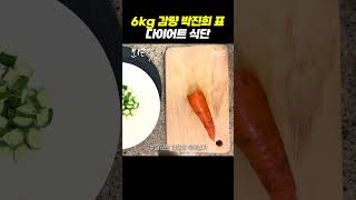 6kg 감량 박진희 표 다이어트 식단 [upl. by Bridie]