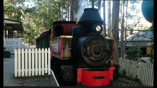 Australian Steam Trains  Timbertown Heritage Railway [upl. by Samy]