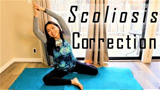 Best Exercise Routine  Dextroscoliosis Posture Correction [upl. by Yauq501]