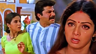 तुम्हारे पति पर तुमसे ज्यादा हक़ मेरी बेटी का हैं  Emotional Scene  Anil Kapoor Sridevi  Judaai [upl. by Kcirad]