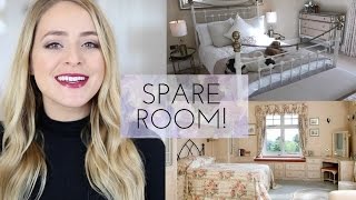 Home Tour Pt 5 GUEST ROOM  Fleur De Force [upl. by Idnarb871]