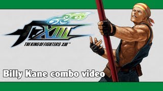 KoF XIII Billy Kane combo video [upl. by Fulmis843]