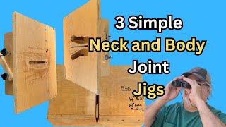 Neck and Body Joint Jigs  David Schramm Pro Luthier [upl. by Asoramla]