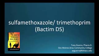 Sulfonamides and Trimethoprim [upl. by Cummine]