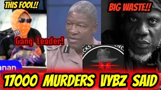 Vybz Kartel Is A Psycho Bout 17000 Lives Mutabaruka A Waste Man Fi Dis No Accountability [upl. by Fern]