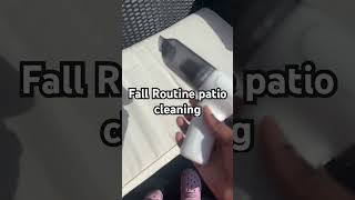 Fall Patio Cleaning Prepare Your Outdoor Space for Winter viralvideos viralshort fire Patio [upl. by Karlotta]