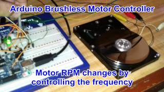 Arduino Brushless Motor Controller [upl. by Goldman]