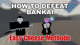 How to defeat Bankai boss with Cheese method Easily Type Soul [upl. by Einahpet]