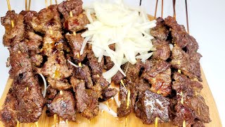 Brochettes juteuses et délicieusesSoya  skewers  viande braiséesoya [upl. by Brodsky]