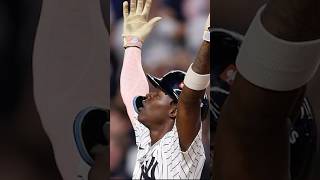 jazzchisholm jazz yankees worldseries worldseries2024 baseball homerun respect marlins HR [upl. by Dylane638]