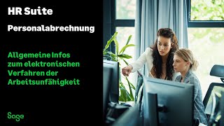 HR Suite Deutschland  Allgemeine Infos zum elektronischen Verfahren der Arbeitsunfähigkeit [upl. by Wiese]