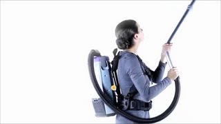 The Super Coach Pro Backpack Vacuum by ProTeam [upl. by Dihaz621]