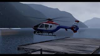 XPlane 12 EC 135 V5 rotorsim [upl. by Ajit]