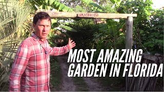 Florida Garden Demonstrates How Tons of Food Can Be Grown in Sand with Natural Farming [upl. by Anerom]