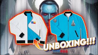 Star Wars Thrawn RSVLTS Reversible Bomber Jacket UNBOXING [upl. by Eceirehs358]