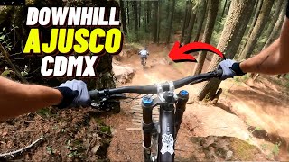 ¿El MEJOR lugar para hacer DOWNHILL en CDMX  MTB Santiago de Avila [upl. by Elehcin]