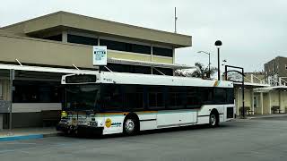 SCMTD Route 2 1998 New Flyer D40LF 9824 [upl. by Topping]