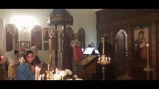 Christos Anesti Byzantine Chant in English [upl. by Myrt]