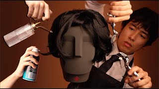 ASMR Real Haircut for Sleep 😴💈4K [upl. by Jemmie]