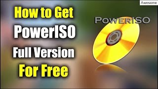 POWERISO KEY POWERISO 6 8 SERIAL KEY FREE★2017★ [upl. by Gaidano]