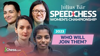 Julius Baer Womens Speed Chess Championship 2023 Qualifier  Wholl Be the Last Standing Contender [upl. by Fabiola]