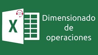 Dimensionado de Operaciones  Sizing Operations [upl. by Okomom]