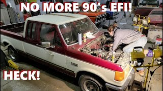 UPGRADING the Fuel Injection System on my 1989 F150  Part 3 [upl. by Abixah]