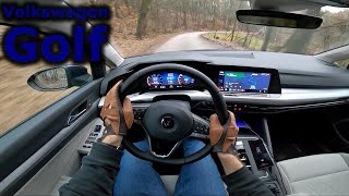 2022 Volkswagen Golf 10 eTSI  mild hybrid  POV test drvie [upl. by Waneta519]