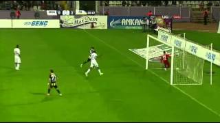 Salih Ucanin Orduspora attigi gol [upl. by Yrrum]