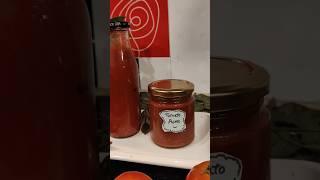 No corn starch no maida Homemade tomato puree  अब घर पर बनाएं टोमैटो प्यूरी tomatopuree [upl. by Harwilll]