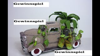 Gewinnspiel Farmertruck mit Fleischfressender Pflanze häkeln [upl. by Lodhia892]