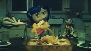 Coraline Dinner Deleted Scene Restored [upl. by Marka]