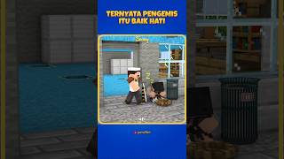 Ternyata pengemis itu baik hati shorts roblox minecraft [upl. by Anaujit]