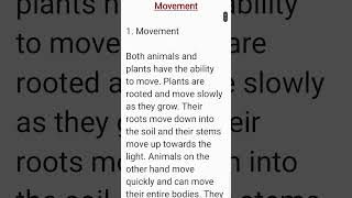 What is Movement Class 10 Biology Chapter 6 CBSE Exam [upl. by Cida340]