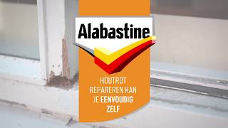 Houtrot repareren  Alabastine [upl. by Mosira]