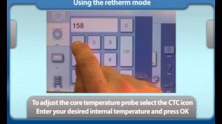 Convotherm easyToUCH  Getting started  Using the retherm mode [upl. by Bennion]