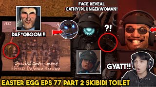 BAHAS TUNTAS SEMUA EASTER EGG RAHASIA amp SOSOK MISTERIUS DI EPISODE 77 PART 2 SKIBIDI TOILET [upl. by Griggs360]