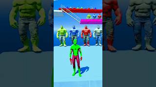 grand thaft auto vice city gta 5 crazy ragdolls spiderman with hulk jump fails shortsfeed [upl. by Meldon876]