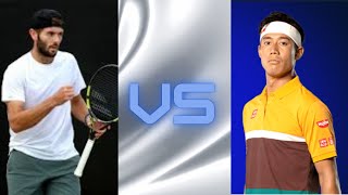 Jacob Fearnley GBR Vs Kei Nishikori 錦織圭2024 HPP Open [upl. by Tressa]