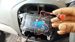 Tata TiagoTigor reverse camera fitting in orignal player [upl. by Hcib]