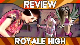 Royale High quotSchoolquot for the Pretentious ROBLOX Game Review [upl. by Lanor]