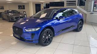 IPACE HSE EV400 in Ceasium Blue hatfields Jaguar Sheffield [upl. by Liban]