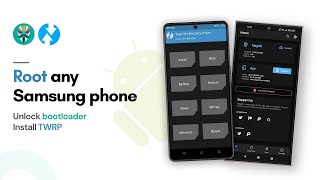 How to Root any Samsung Phone Install TWRP and Unlock Bootloader [upl. by Geno]