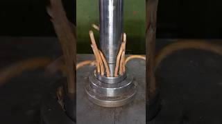 Reeses Chocolate Vs Hydraulic Press 🫣😱🤤 hydraulicpress satisfying candy crushing asmr [upl. by Pare]